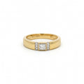 R4705Y — Yellow Gold Diamond Ring by Albert David Pearls & Gems Inc.