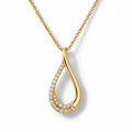 P4742Y — Yellow Gold Diamond Pendant by Albert David Pearls & Gems Inc.