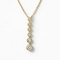 P4743Y — Yellow Gold Diamond Pendant by Albert David Pearls & Gems Inc.
