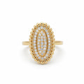 R4724Y — Yellow Gold Diamond Ring by Albert David Pearls & Gems Inc.