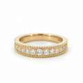 R4748Y — Yellow Gold Diamond Ring by Albert David Pearls & Gems Inc.
