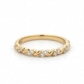 R4766Y — Yellow Gold Diamond Ring by Albert David Pearls & Gems Inc.