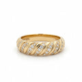 R4768Y — Yellow Gold Diamond Ring by Albert David Pearls & Gems Inc.